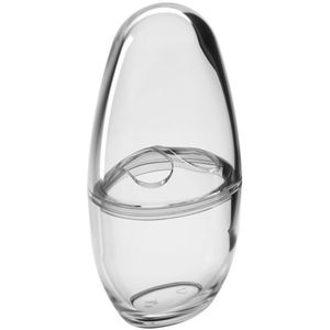 Porta Escova Spoom Coza Com Tampa Cristal