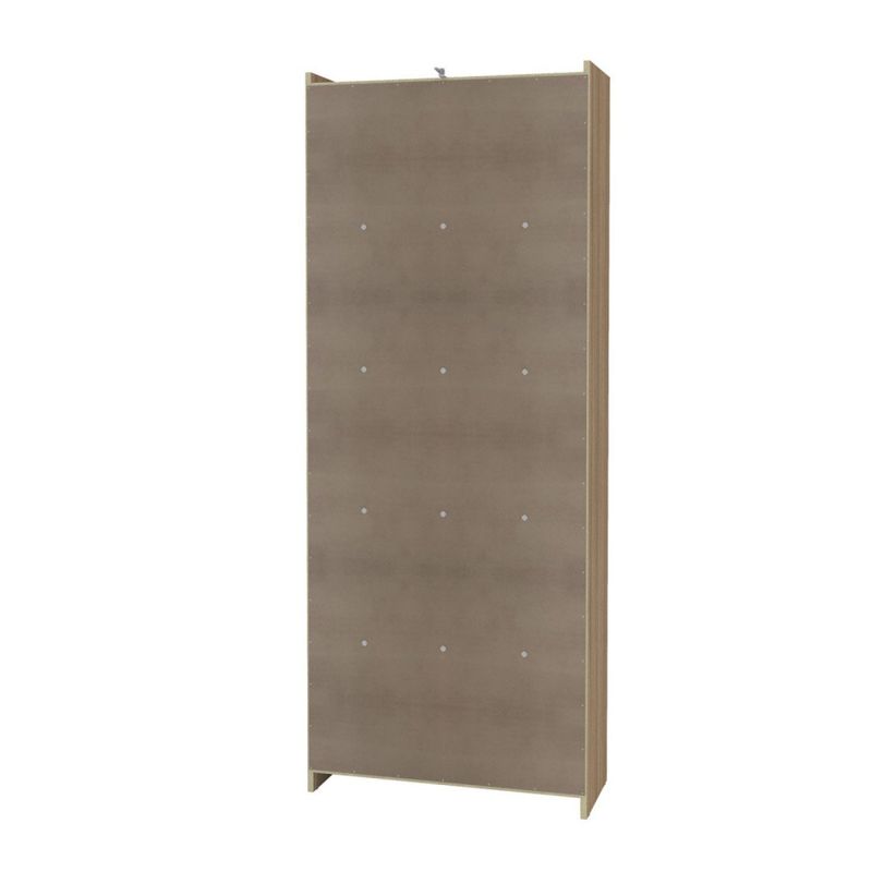ESTANTE-LIVREIRO-2-PORTAS-3-PRATELEIRAS-CASTANHO-POLITORNO-70X178X30CM
