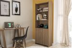 ESTANTE-LIVREIRO-2-PORTAS-3-PRATELEIRAS-CASTANHO-POLITORNO-70X178X30CM