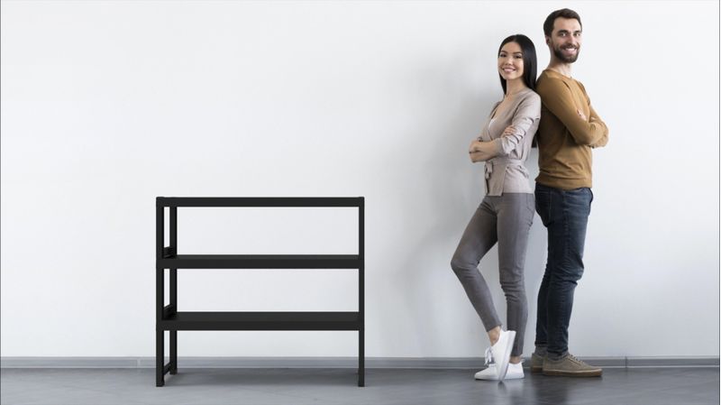 ESTANTE-DECORATIVA-ORGANIZE-QUADRA-3-PRATELEIRAS-76X70X30-PRETO