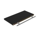 PRATELEIRA-DECORATIVA-RETA-COM-SUPORTE-CLASSIC-529-MONTFACIL-90X40-PRETO-BORDA-RETA