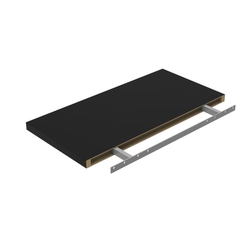 PRATELEIRA-DECORATIVA-RETA-COM-SUPORTE-CLASSIC-529-MONTFACIL-90X40-PRETO-BORDA-RETA