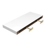 PRATELEIRA-DECORATIVA-RETA-COM-SUPORTE-CLASSIC-901-MONTFACIL-60X25-BRANCA-BORDA-RETA