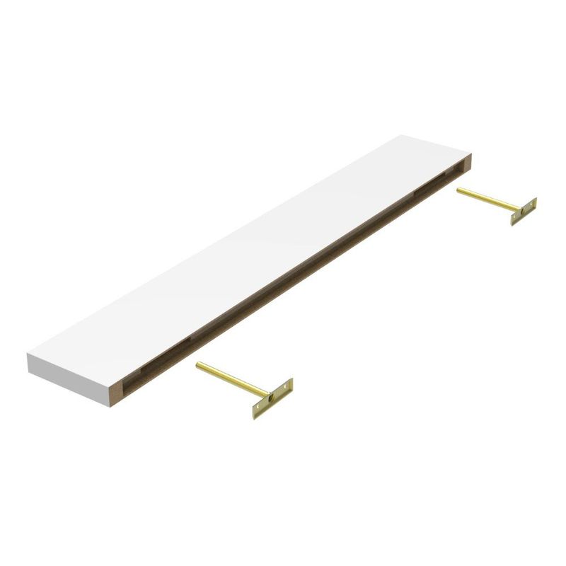 PRATELEIRA-DECORATIVA-STILO-COM-SUPORTE-564-MONTFACIL-90X14-BRANCA-BORDA-RETA