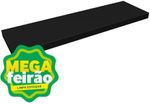 Prateleira-Decorativa-Reta-com-Suporte-Classic-Montfacil-Preto-Borda-Reta-90x25cm