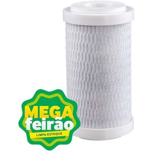 Refil Filtro de Água Para Torneira Acquabios Carbon Block 5" Branco