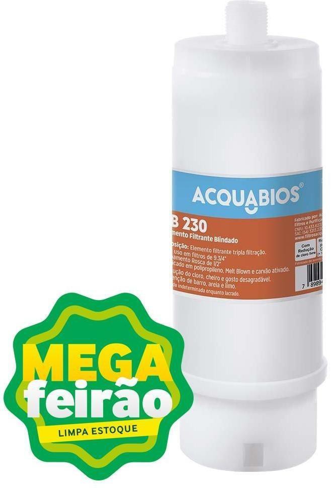 Refil-Filtro-de-Agua-Para-Torneira-Acquabios-Granular-Carbon-Blindado-AB230-1-2-Branco