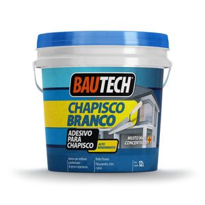 Adesivo Cola Líquida Bautech Chapisco Branco 12L