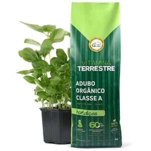 Fertilizante Hortaliças Vitamina Terrestre 1Kg