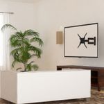 SUPORTE-DE-PAREDE-PARA-TV-LED-LCD-PLASMA-3D-E-SMART-23--A-55--TRI-ARTICULADO-BRASFORMA-SBRP145-PRETO