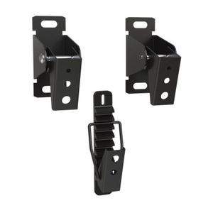 Suporte de Parede Para Smart TV de 10" a 85" Universal Inclinável SmartTV LED e LCD Brasforma SBRUB910 Preto