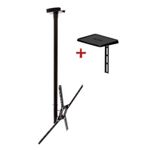 SUPORTE-DE-TETO-PARA-TV-LED-LCD-PLASMA-3D-E-SMART-TV-DE-10--A-55--BRASFORMA-SBRP150-PRETO