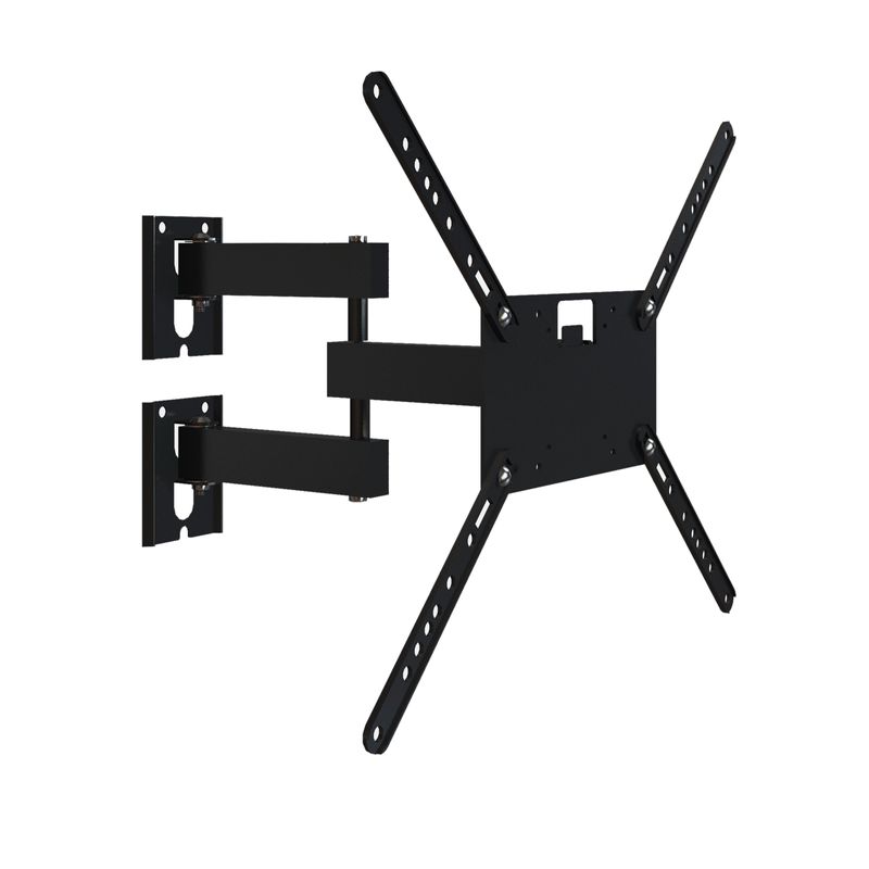 Suporte-de-Parede-Para-Smart-TV-de-14-a-58-Multivisao-Articulado-com-Inclinacao-M3-Preto