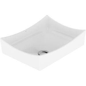 Cuba de Apoio Para Banheiro Japi Veneza Retangular Branco 46X35X15Cm