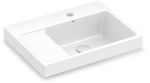 Cuba de Sobrepor Para Banheiro Incepa Retangular Optica L50 50X38 Branco