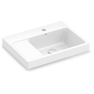 Cuba de Sobrepor Para Banheiro Incepa Retangular Optica L50 50X38 Branco