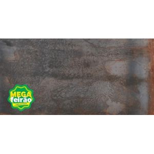 Porcelanato Elizabeth 49x99cm Metalicca Iron Cristallo Retificado Classe A E4