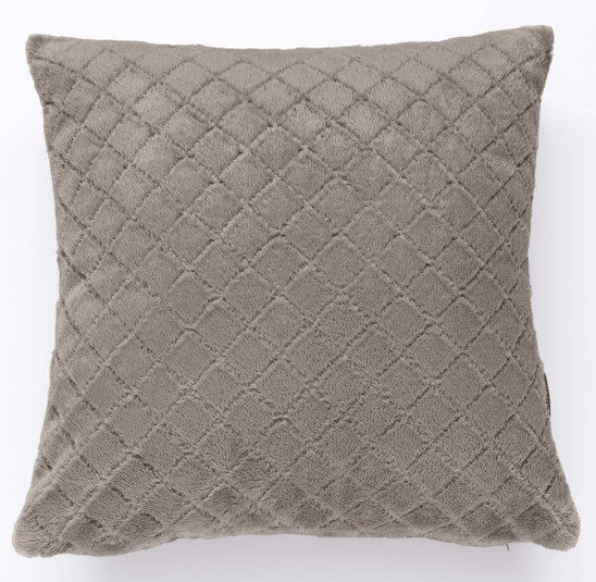 ALMOFADA-PLUSH-MATELASSADA-HEDRONS-SEM-ZIPER-TAUPE-43X43CM