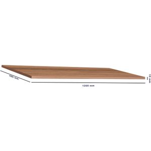 Tampo Para Balcão de Pia Malt Rud Rack 107 Mel 120cm