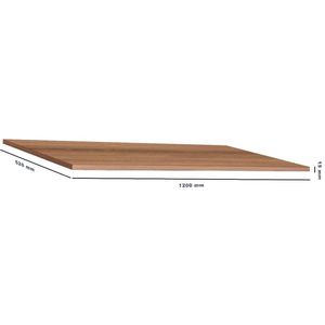 Tampo Para Balcão de Pia Itália Rud Rack 108 Mel 120cm