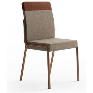 Cadeira Duo Carraro 173921783 Areia/Rose 46cm