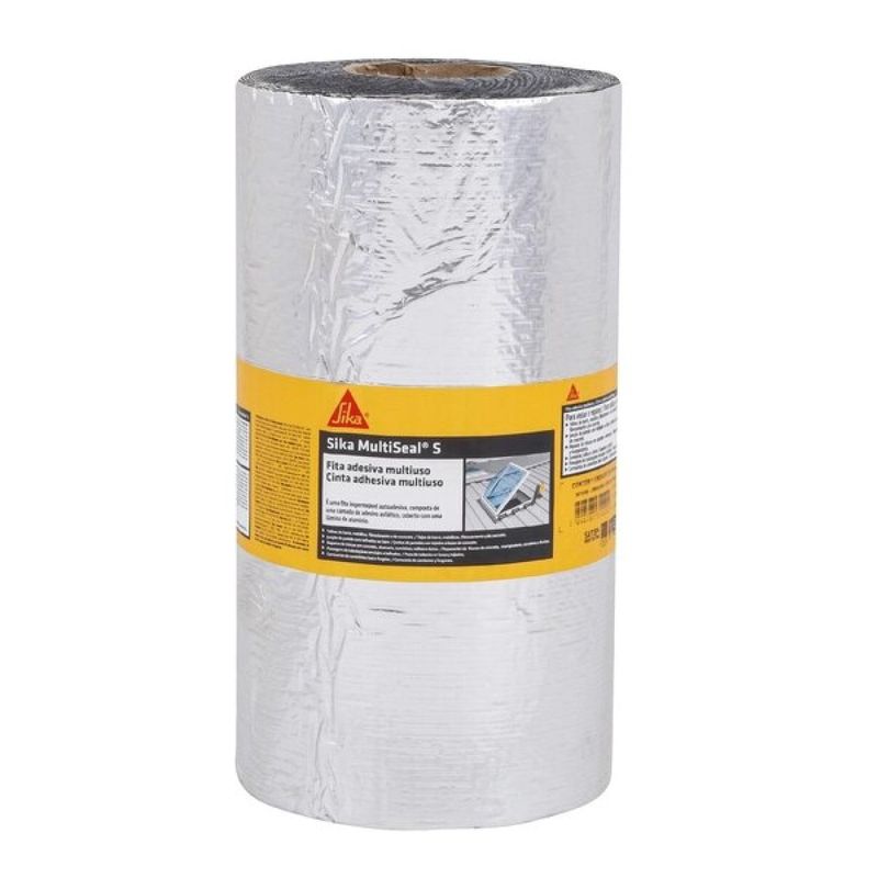 FITA-MULTISEAL-SIKA-ALUMINIO-30CM-LARGURA-10M-COMPRIMENTO