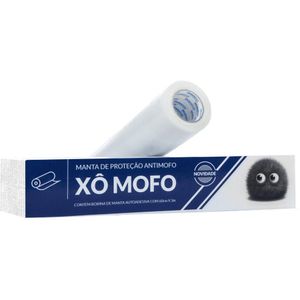 Manta Autoadesiva Xô Mofo Manta Bactericida Branco 600 Promaflex 1,8m²