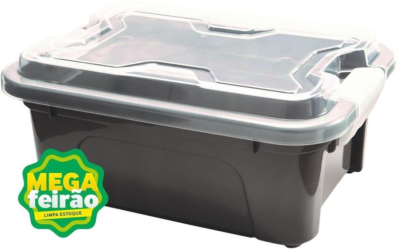 Caixa-Organizadora-Usual-3L-com-Travas-Cores-Solidas
