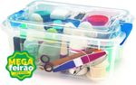 Caixa Organizadora Usual 5L com Travas Transparente