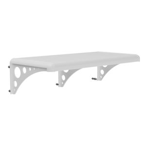 Prateleira Decorativa com Suporte Multiuso Astra Branco 40x20cm