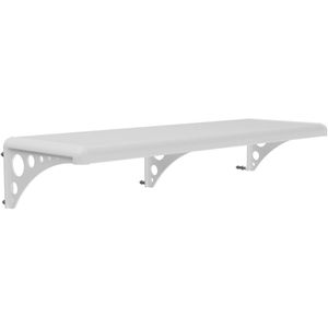 Prateleira Decorativa com Suporte Multiuso Astra Branco 60x20cm