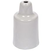 Soquete Luminoteca 1239 Alumínio Cinza 25W Bivolt