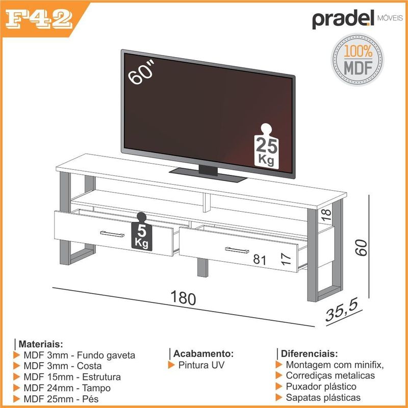 RACK-PARA-TV-ATE-60--POLEGADAS-2-GAVETAS-PRADEL-OFF-WHITE-E-FREIJO