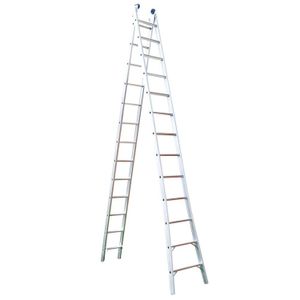 Escada de Alumínio Extensível Mor 2X13 26 Degraus 6,45m