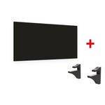 PRATELEIRA-COM-SUPORTE-STUDIO-60X30-BRASFORMA-KPP60X30X15-UV-PRETO