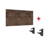 PRATELEIRA-COM-SUPORTE-STUDIO-90X30-BRASFORMA-KPC90X30X15-UV-CHOCOLATE