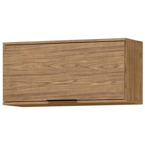 Armário Aéreo 80cm 1 Porta Basculante Toscana Mx Móveis ATO02 Freijó