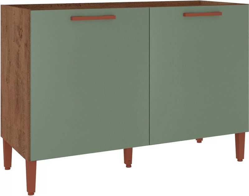 BALCAO-DE-PIA-2-PORTAS-SAN-MARINO-ATUALLE-FREIJO-E-VERDE-120CM