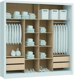 GUARDA-ROUPA---ROUPEIRO-2-PORTAS-DE-CORRER-4-GAVETAS-CASTRO-TURIM-BRANCO-218CM