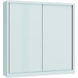 Guarda-Roupa / Roupeiro 2 Portas de Correr 4 Gavetas Castro Turim Branco 218cm