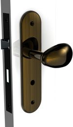 FECHADURA-SOPRANO-BORA-0750-15-INTERNA-OURO-VELHO-MACANETA-TACO-GOLF