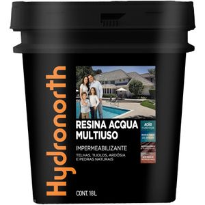 Tinta Impermeabilizante Para Telha Hydronorth Acqua Multiuso Cerâmica Telha 18L