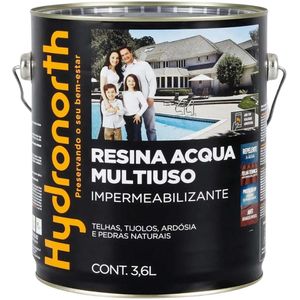 Tinta Impermeabilizante Para Telha Hydronorth Acqua Incolor 3,6L