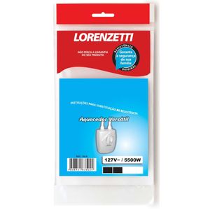 Resistência Para Chuveiro Aquecedor Lorenzetti Versátil 755E 5500W 110V