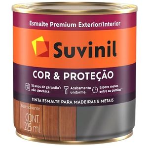 Tinta Esmalte Suvinil Brilhante Vermelho 225ml