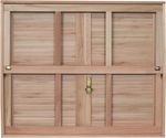 JANELA-DE-MADEIRA-EUCALIPTO-RONDOSUL-GUILHOTINA-COM-VENEZIANA-DE-ABRIR-G990-120X120X12-VIDRO-QUADRICULADO