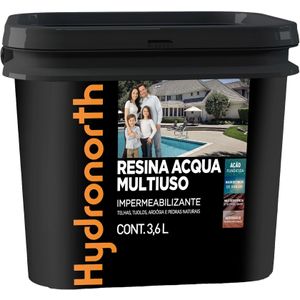 Tinta Impermeabilizante Para Telha Hydronorth Acqua Grafite 3,6L