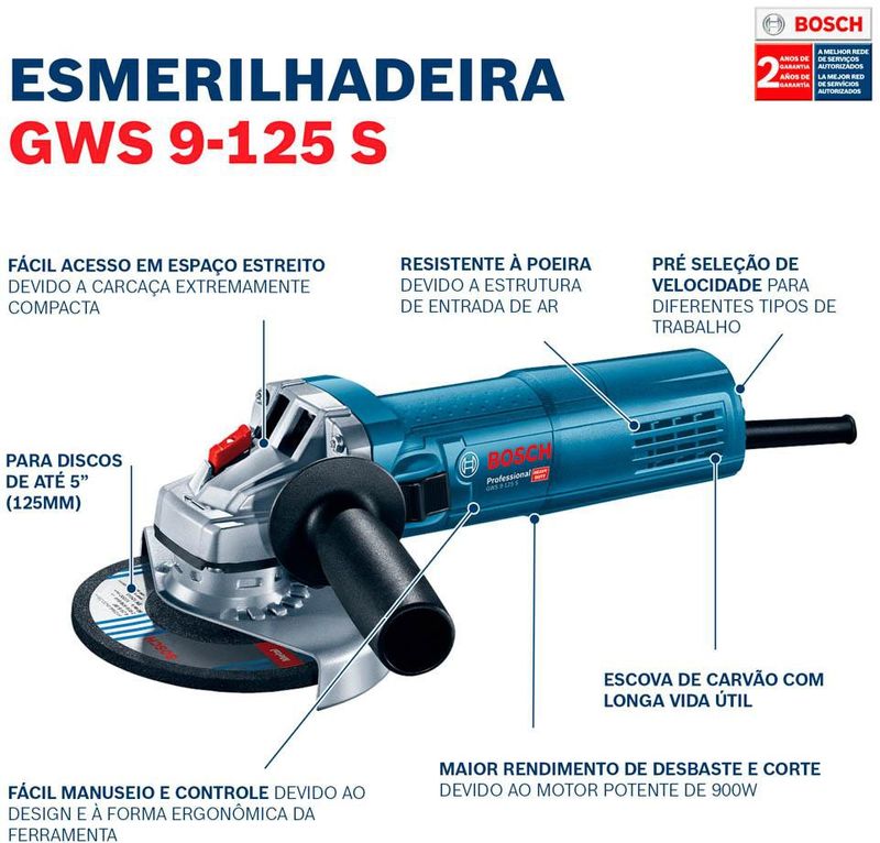 Esmerilhadeira-Profissional-Bosch-GWS-9-125-S-900W-220V