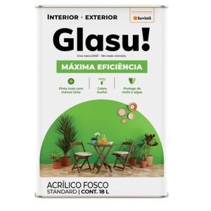 Tinta Acrílica Suvinil Glasurit Maxima Fosco Areia 18L