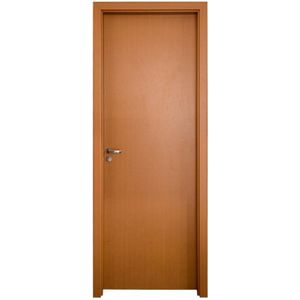 Porta de Madeira Pinus Montada Pinhal 1222 M12 85x213cm Marco Regulável 12 a 16cm Direita Curupixa
